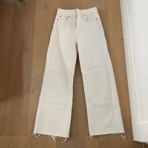White Zara jeans US size 2